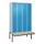 locker voor scheiding van kleding,HxBxD 2120x1200x815mm,4vak