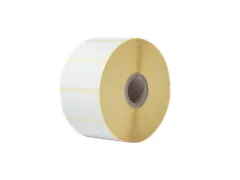 Brother BDE-1J026051-102 voorgestanste labelrol met witte labels van 5