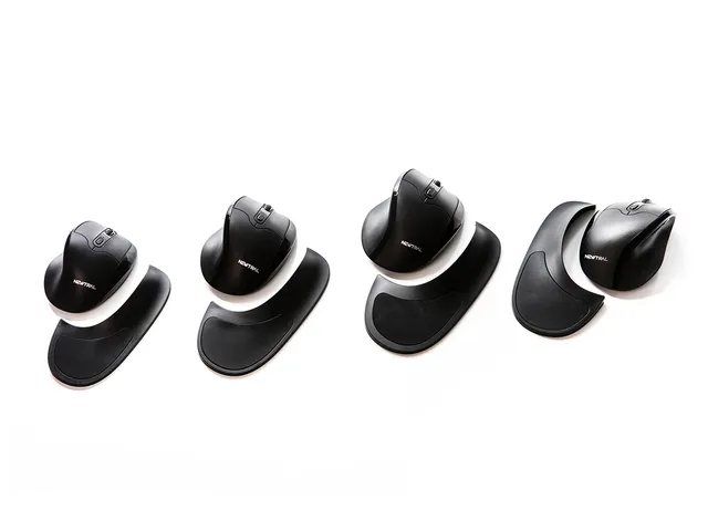Ergonomische Verticale DraadlozeMuis Newtral3 Medium links Draadloos