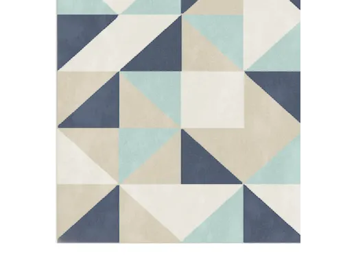 tapijt,v. binnen,HxLxB 7,5x2300x1600mm,PP,m. driehoekpatroon
