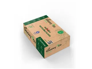 Gloovy Eco Duurzame Hygiëne Handschoen Blauw Maat S 20x100 stuks - 3