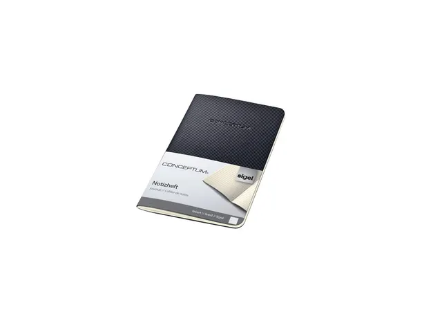 Carnet de note Sigel CONConceptumCEPTUM softcover A6 ligné noir