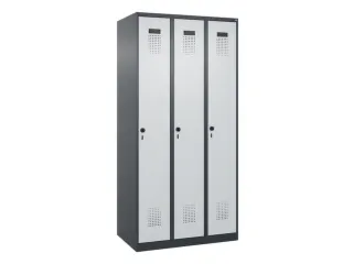 locker voor scheiding van kleding,HxBxD 1850x900x500mm,3vak - 2