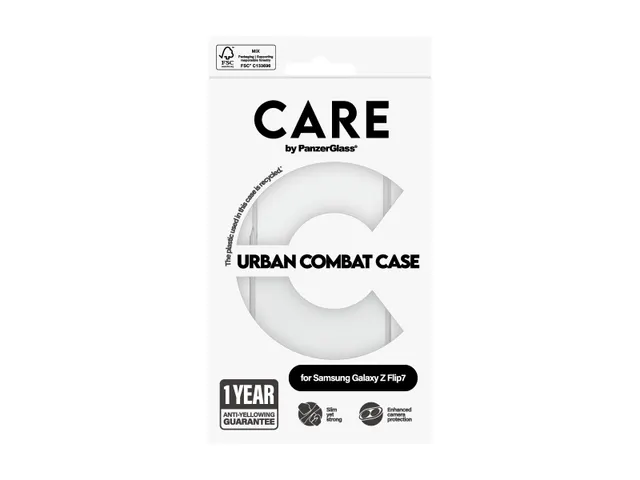 PanzerGlass CARE by Urban Combat Case Transparent Samsung Galaxy