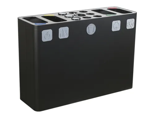 Afvalverzamelstation,3X100L,Romp Wit