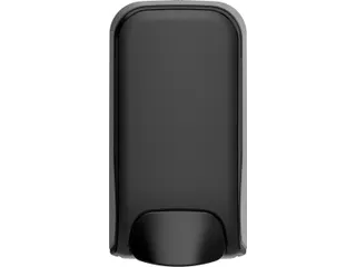 Spotless zeepdispenser 1200ml navulbaar zwart - 2
