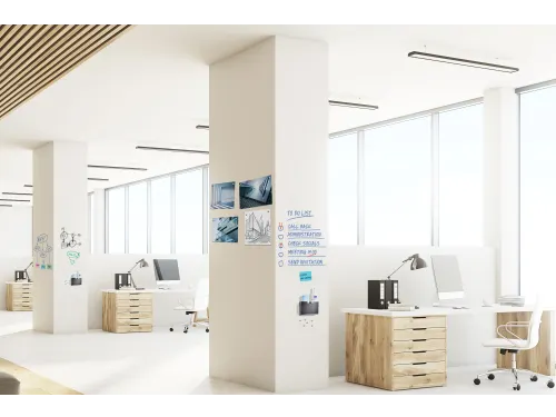 Whiteboard Folie Wrap-Up 101X600 Cm