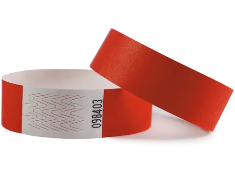 Polsband Combicraft Tyvek rood 100 stuks