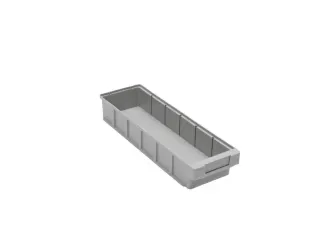 Stellingbakken Hxbxd 83x152x500mm Pp Grijs - 2