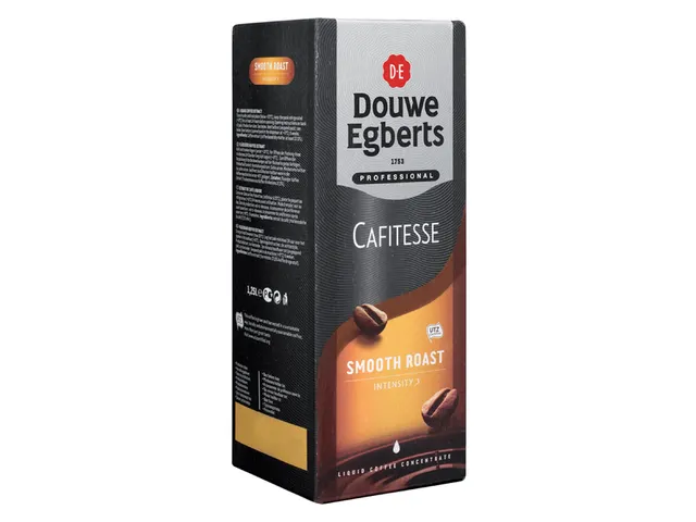 Koffie Douwe Egberts Cafitesse smooth roast 1.25 Liter