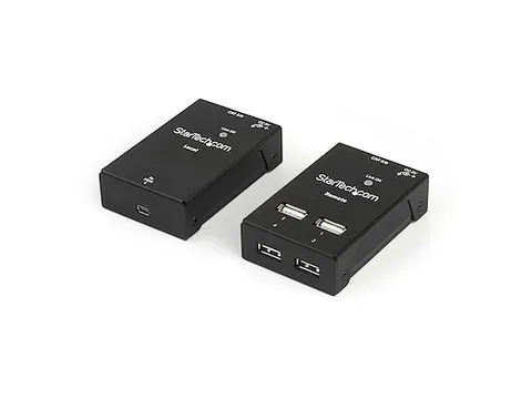4-Poorts USB 2.0 Extender 40m USB Over Cat5/Cat6 Verlenger