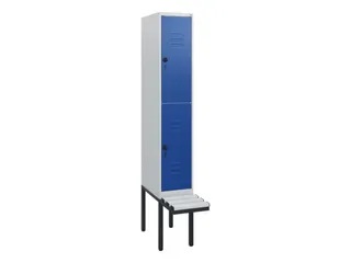 Dubbeldekse dekenkist,HxBxD 1950x300x815mm,1x2vak.,vak B 300mm - 1