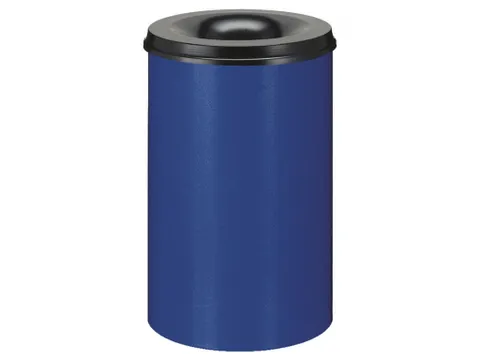 Afvalbak Vlamdovend 110 Liter Blauw