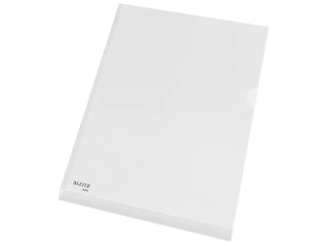 Insteekmap L-Model Leitz 4056 A4 Pvc 0.17mm Expansievouw