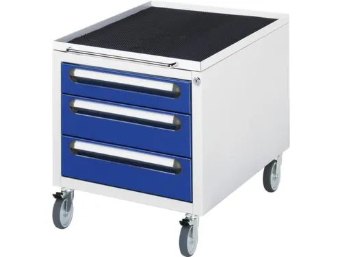 verrijdbaar ladeblok,v. werkbank,HxBxD 540x480x600mm,3lade(n)