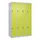 dubbeldekse locker,HxBxD 1850x1200x500mm,4x2vak.,vak B 300mm