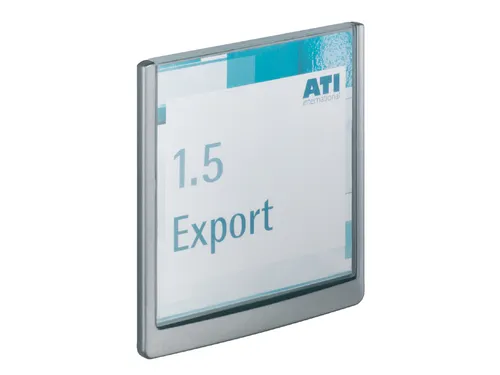 Deurbordje Durable Click sign 149x148.5mm grafiet