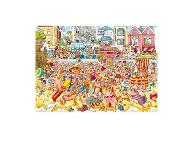 Puzzel Wasgij Retro Original 8 Vloed! 1000 stukjes