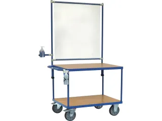 Tafelwagen 2402 200kg 1000x700mm infectie bescherming RAL5007 - 1