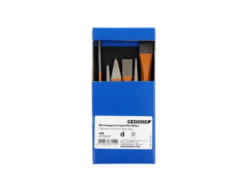 GEDORE 106gereedschap set 6stuks in PVC houder