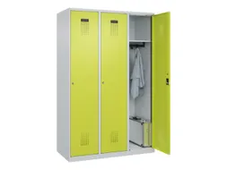 locker,HxBxD 1850x1200x500mm,3vak,vak B 400mm,cil.-slot