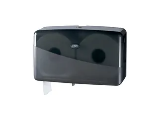 Euro 431057 Pearl Black jumbo duo-mini toiletrolhouder - 1