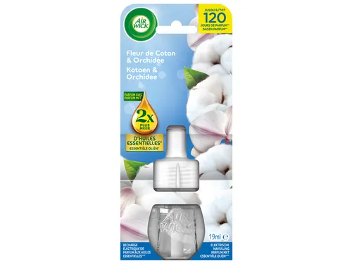 Luchtverfrisser AirWick Electrical Cotton flower refill 19ml