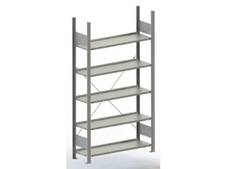 dossierstelling,grondveld,HxBxD 1850x1056x336mm,vaklast 80kg - 1