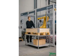 onderstel,v.pallets,HxLxB 657x1216x816mm,v. B 800mm,staal - 4