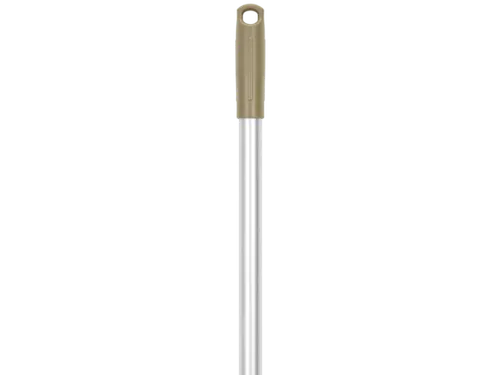 Vikan Hygiene aluminium steel 1260mm Ø25mm bruin met schroefdraad