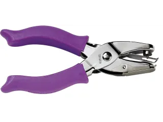 Handpuncher Fiskars M circle 1/8 inch met SoftGrip paars - 2