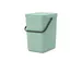 Afvalemmer Sort & Go 25 Liter Jade Groen
