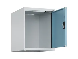 opzetkast,v. locker,1vak.,vak B 400mm,HxBxD 500x400x500mm,cilinderslot - 1