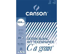 Canson wit Tekenpapier 27x36 CM