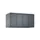 opzetkast,v. locker,4vak.,vak B 250mm,HxBxD 500x1000x500mm,vleugeldeur