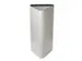 afvalbak,60l,HxBxD 800x380x380mm,romp staal wit,gesloten