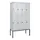 dubbeldekse locker,HxBxD 2120x1200x500mm,4x2vak.,vak B 300mm