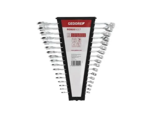 GEDORE R09105017 Ringsleutelset 6-22mm 17stuks