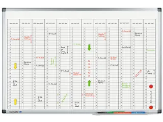 Jaarplanner Legamaster Premium Verticaal 60x90cm - 1