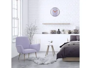 Wandklok NeXtime Duomo 35cm lavendel - 5