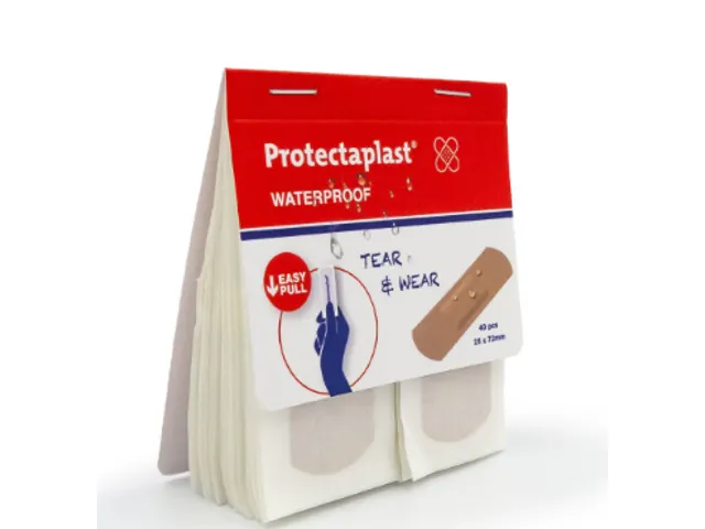 Tear & Wear Waterproof Easy-Pull 25x72mm 5 x 40 stuks