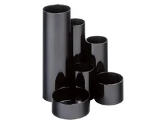 Pennenkoker MAUL Tubo zwart 6-vaks Ø150x125mm