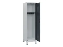 schoollocker,HxBxD 1630x400x500mm,1vak,vak B 400mm,cil.-slot,voeten