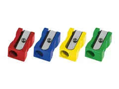 Taille-crayon Westcott simple plastique assorti 20 pièces