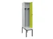 locker met bank,voor scheiding van kleding,HxBxD 2120x400x815mm,1vak