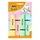 Markeerstift Bic blister à 4 pastelkleuren