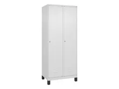 Armoire vestiaire HxlxP 1950x800x500mm 2compart. larg. compart. 400mm