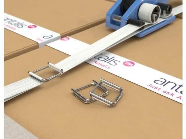 Gespen Staal 13mm Zilver 1000 Stuks