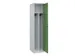 locker voor scheiding van kleding,HxBxD 1850x400x500mm,1vak