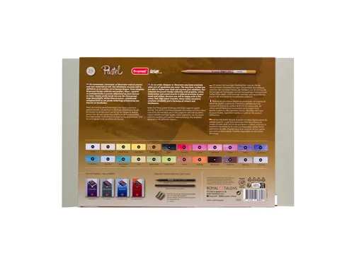 Kleurpotloden Bruynzeel 8840 Design pastel 24stuks assorti